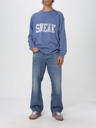 Golden Goose Mens Blue Cotton Flared Jeans Clothing
