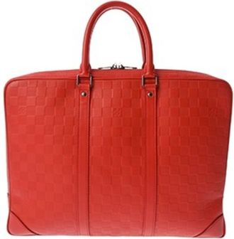 Louis Vuitton Fusion Leather Briefcase (Pre-Owned)