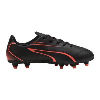 Puma Heren Vitoria FG/AG Voetbalschoenen (Zwart, Rood)