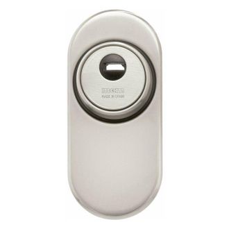 MCM Mcm - Escudo Cilindro 1850ss-1 Plata Alta Seguridad Plata
