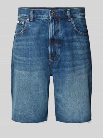 Calvin Klein Jeans Relaxed Fit Bermudas aus reiner Baumwolle Modell GREENWOOD in Dunkelblau, Gr&ouml;&szlig;e 32