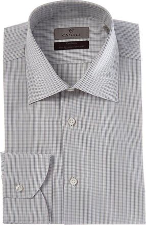 Canali Silk-Blend Dress Shirt