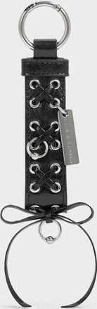 Charles & Keith Grommet Lace-Up Bag Charm