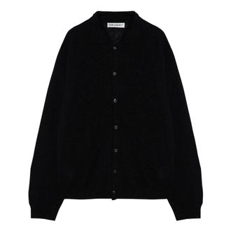 Our Legacy Cardigans, male, Black, Size: XL Short Cardigan Sweater