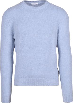 Scaglione Crew Neck Sweater in Luxurious Cashmere and Alpaca Blend