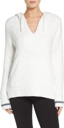 Barefoot Dreams Barefoot Dreams Cozychic Baha Lounge Hoodie in White/graphite at Nordstrom Rack, Size 3