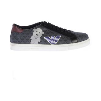 Emporio Armani Sneakers, male, Gray, Size: 10 1/2 US X4X272Xm117 Sneaker