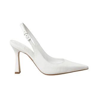 Roberto Festa Milano Farah Slingback Sandaal - Dames - Schoenen - Wit - Maat: 35 EU Leer