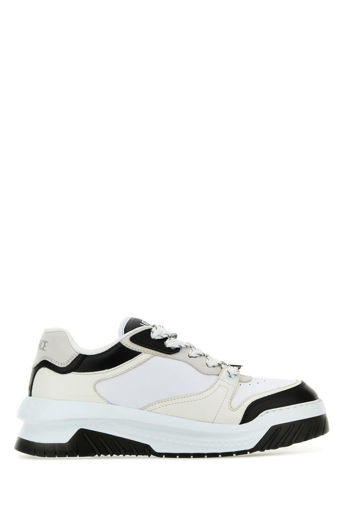VERSACE シアリング グレカ オデュッセイア スニーカー オレンジ ODISSEA TRAINERS | Versace US
