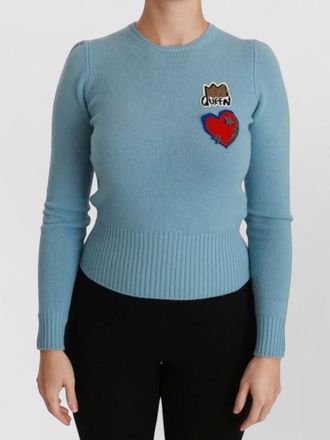 Dolce & Gabbana cashmere slim-fit pullover sweater