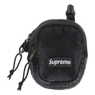 SUPREME Denim Mini Utility Bag Black FW25B16-BLACK
