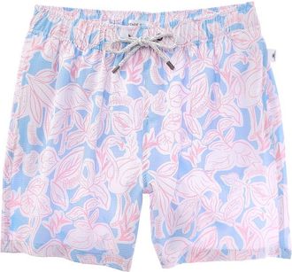 Vintage Summer Swimwear Vintage Summer Seersucker Swim Short