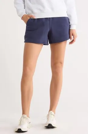 90 Degree by Reflex Varsity Vault Fleece Shorts in Naval Academy at Nordstrom Rack, Size X-Small