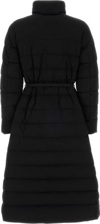 Moorer Womens Raely Down Jacket Black Nylon Polyurethane