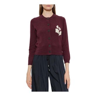 Isabel Marant Newton Cardigan - Knitwear - Mujer - Rojo - L