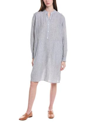 Eileen Fisher Eileen Fisher Mini Linen Tunic Dress