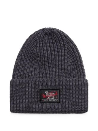 Woolrich Grey Knitted Beanies Cap
