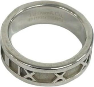 Tiffany & Co. Silver Silver 925 Band Ring (Pre-Owned)