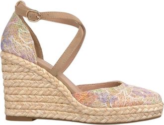 Alma En Pena Valencian Sandal - Dames - Sleehakken - Veelkleurig - 39 EU - Schoenen