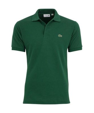 Lacoste Mens Polo SS L1212 Classic Fit Green Cotton - Size Large