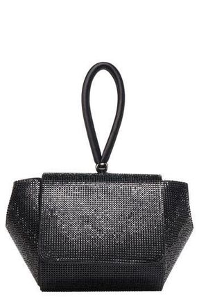 Lady Couture Architectural Rhinestone Evening Bag in Black at Nordstrom Rack