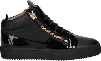 Giuseppe Zanotti Schoenen, Heren, Zwart, 42 EU, Leer, Maylondon Sneakers
