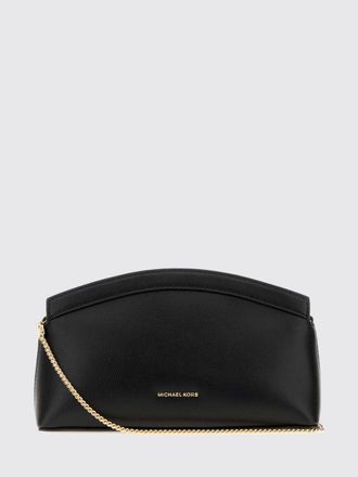 Michael Kors Athena Grained Leather Crossbody Bag with Metal Chain Strap