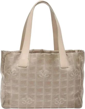 Chanel Pre-owned Nylon chanel-bags - Dames - Vintage Handtas - Roze - ONE Size - Nylon - Vintage