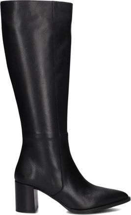 Notre-V Hoge Laarzen 30796 - Dames - Laarzen met Hak - Zwart - 42 EU - Leer - Schoenen