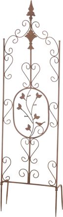 Clp Reja Outdoor De Metal Burgus Decorativa Marr&oacute;n Antiguo