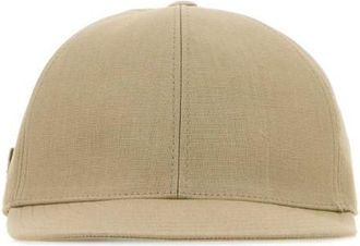 Prada Beige Sand Solid Baseball Hat