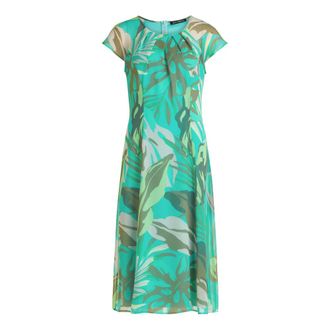 Betty Barclay Dames, Jurken, Groen, Maat: XL Chiffon