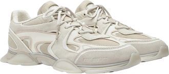 Axel Arigato Mens Sneakers Eris Off White-Taupe Upper: Leather Trainers White/taupe