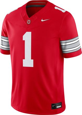 Nike Ohio State Nike Mens Dri-FIT College Limited Jersey in Red | NCFL0IYXOH-J55