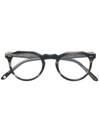 Josef Miller ronde brilmonturen - Bruin