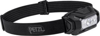 Petzl Linterna Frontal Compacta Petzl Aria 1 Waterproof - 350 L&uacute;menes - Negro - Pilas O Recargable - E069ba00