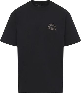 Carhartt Work in Progress S/S Arch Script T-Shirt - Heren - T-shirts - Zwart - XL - Katoen - Tops