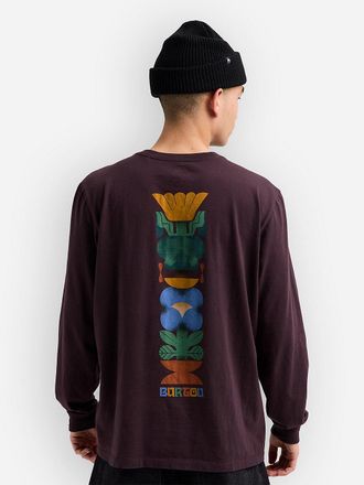 Burton Yeasayer 27 T-Shirt manica Lunga marrone