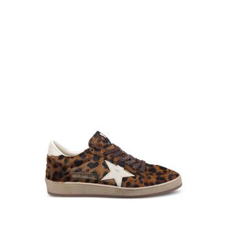 Golden Goose Ball Star Leopard-print Sneakers