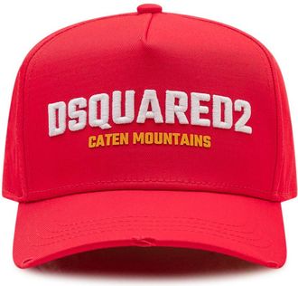 Dsquared2 Red Logo Baseball Cap