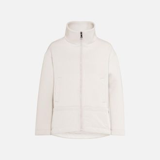 Geox Abbigliamento Sweater Donna Bianco Latte