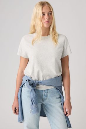 Levi's Favorite Slub Tee - Women - XS - Grey / Frosty Grey Heather