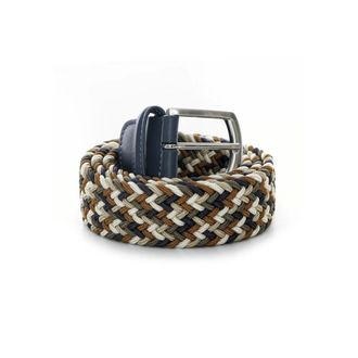 Anderson's Elastische Geweven Riem - unisex - Riemen - Veelkleurig - 90 CM - Leer - Accessoires