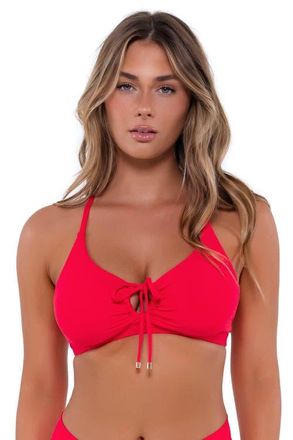 Sunsets Kauai Keyhole-DD Cup in Geranium at Nordstrom, Size 36