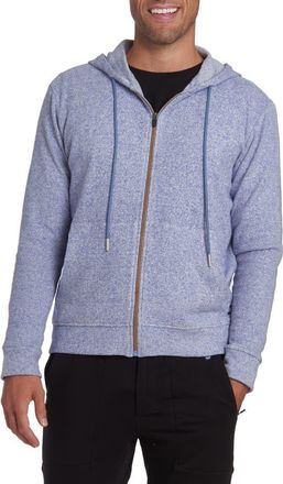 PinoPorte Full Zip Hoodie in Blue at Nordstrom Rack, Size Xx-Large