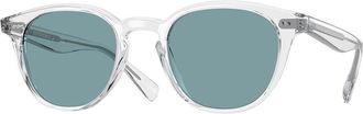 Oliver Peoples OV5454SU Desmon Sun Polarized 1101P1 Mens Sunglasses Clear Size 50