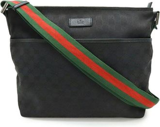 Gucci Gg Canvas Shoulder Bag (Authentic Pre-Loved)