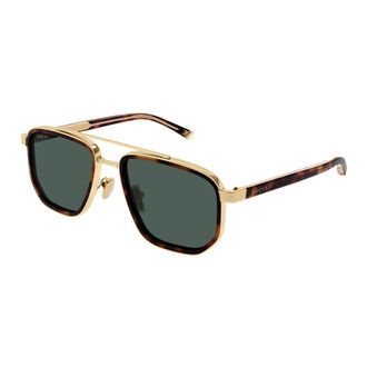 Gucci Gg 2073S Zonnebrillen - Heren - Zonnebrillen - Geel - 55 MM - Accessoires