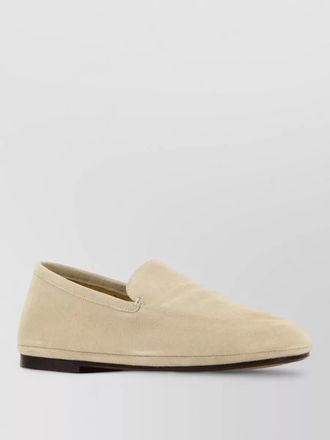 Christophe Lemaire suede finish loafers round toe design