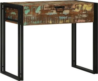 vidaXL Mesas De Tocador De Dormitorio Madera Maciza Recuperada Vidaxl